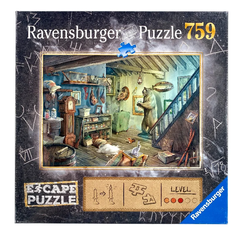 Entertaining games The Forbidden Basement - 759 Piece Escape Puzzle