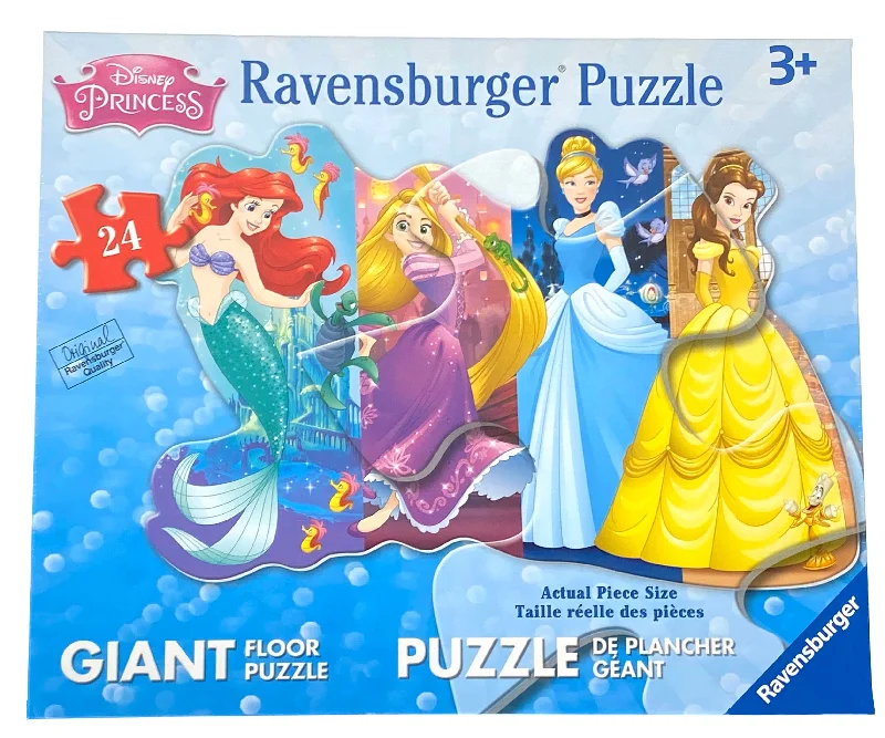 Thought-provoking puzzles Disney Pretty Princesses 24 Piece Floor Puzzle