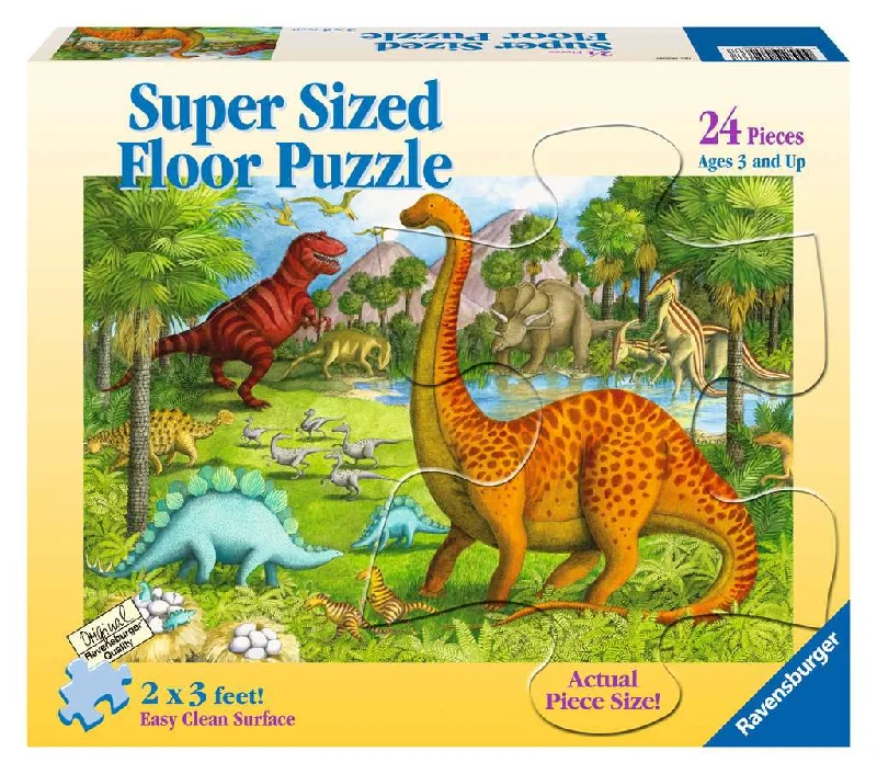 Entertaining games Dinosaur Pals 24 Piece Floor Puzzle