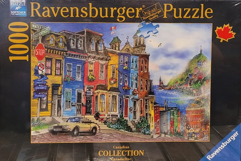 Age-appropriate puzzles Ravensburger 1000pc Puzzle - Welcome to Banff