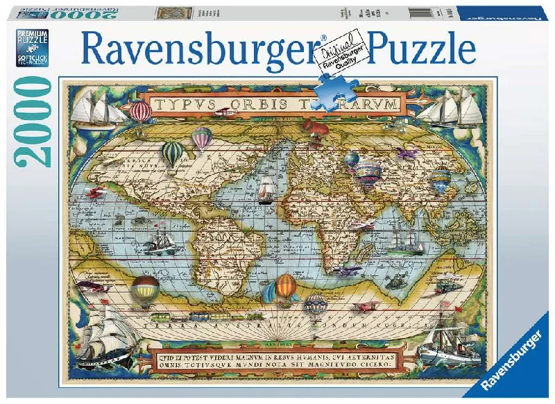 Casual games Ravensburger Around The World 2000 Piece