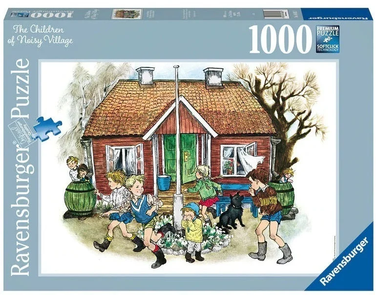 Challenging puzzles Ravensburger Children Of Noisy Village 1000 Piece