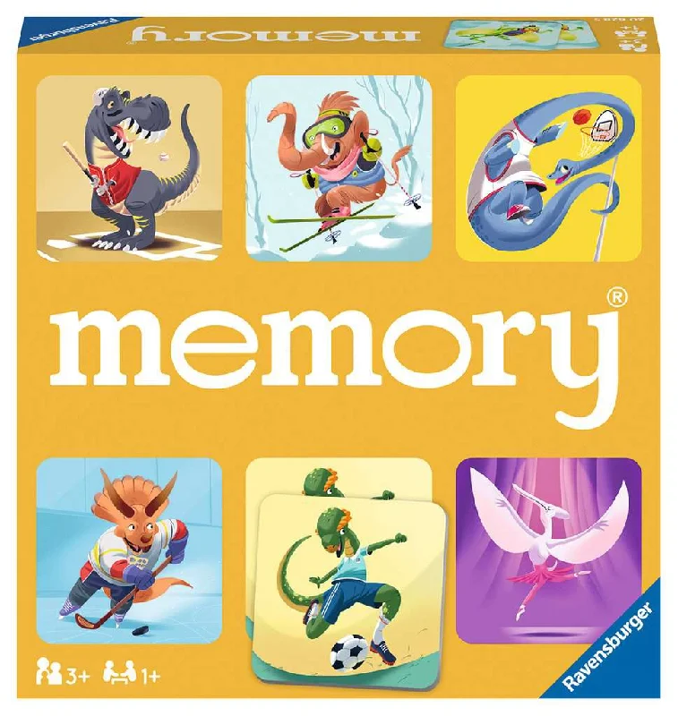 Competitive games Ravensburger Dinosaur Sports Memory Game