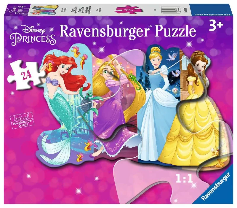Challenging puzzles Ravensburger Disney Pretty Princesses 24 Piece
