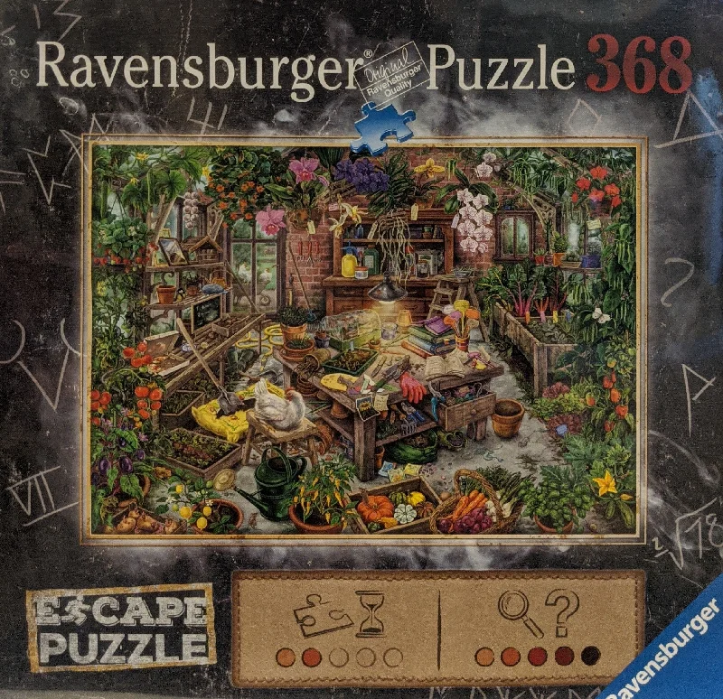 Engaging puzzlesRavensburger Escape Puzzle 368 The Greenhouse