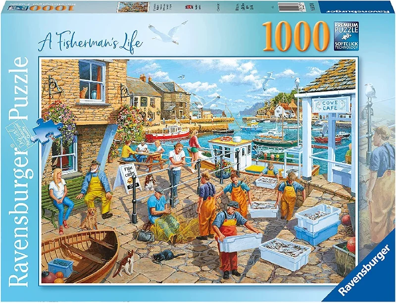 Interactive games Ravensburger Fisherman's Life 1000 Piece