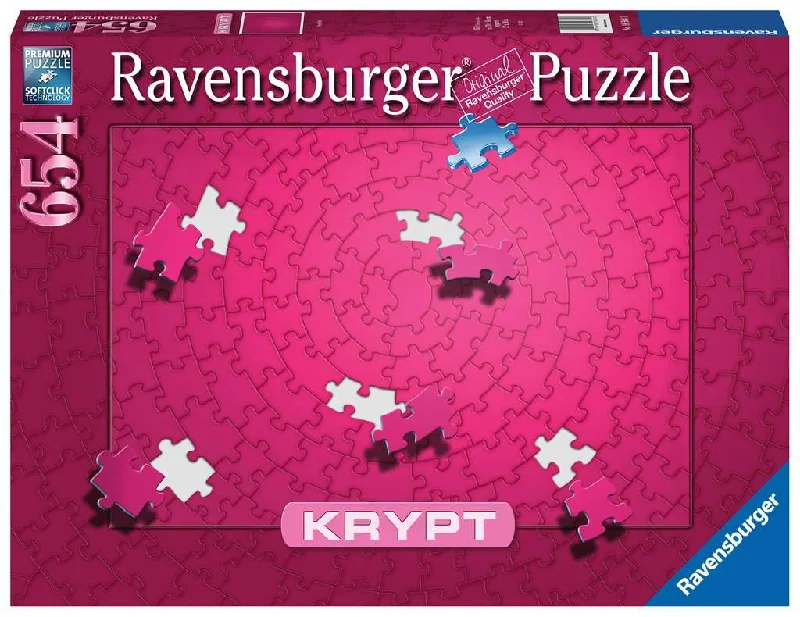 Exciting gamesRavensburger Krypt Pink Spiral 654 Piece