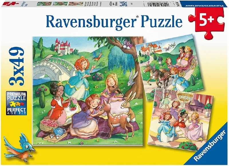Relaxing games Ravensburger Little Princesses 3x49 Piece