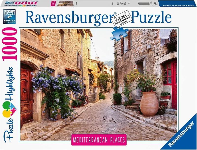 Casual games Ravensburger Mediterranean France 1000 Piece