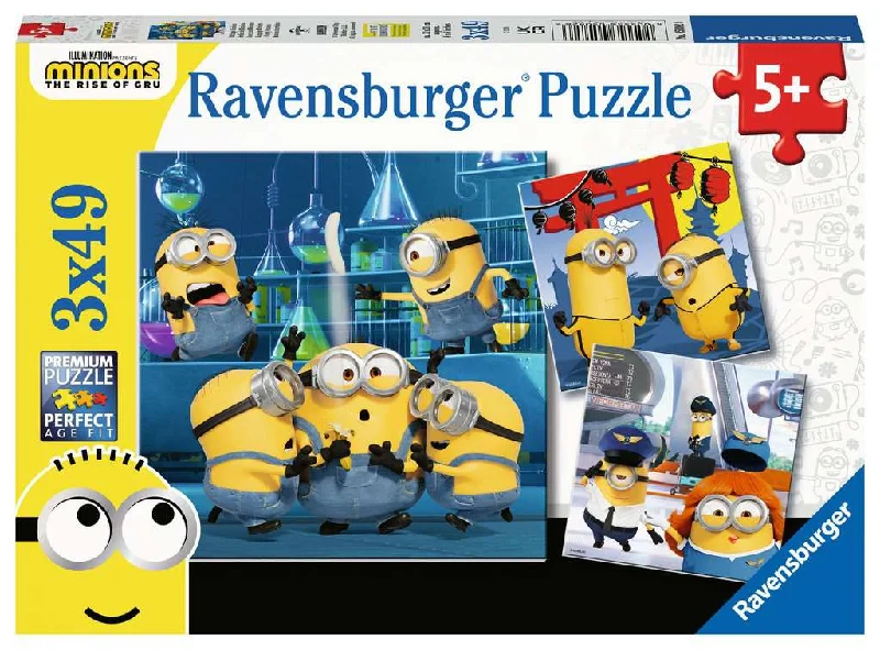 Relaxing games Ravensburger Minions 2 3x49 Piece