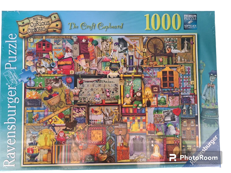Logical puzzles Ravensburger Puzzle 1000pc The Craft Cupboard