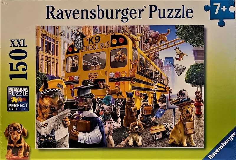 Relaxing games Ravensburger Puzzle 150pc Pet School Pals