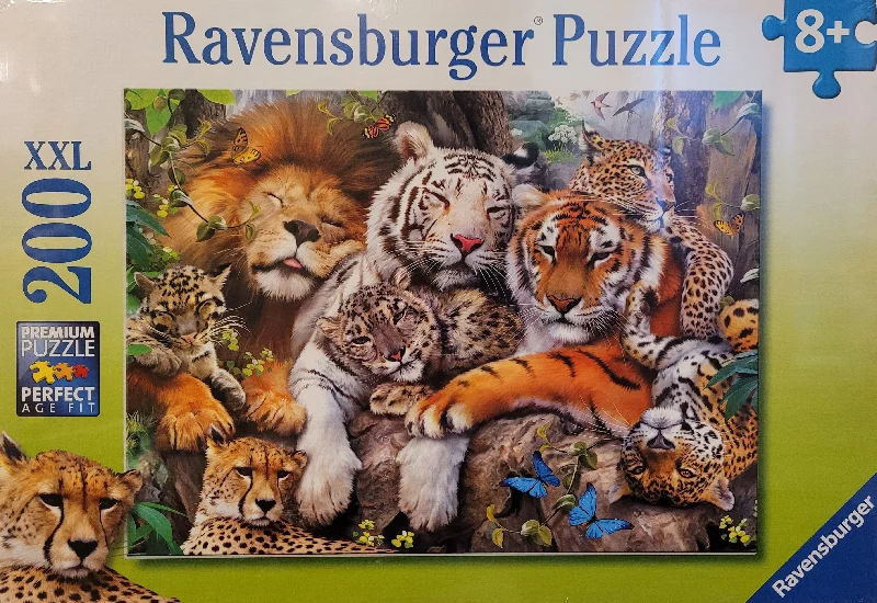 Educational games Ravensburger 200pc Puzzle - Sleepy Cats