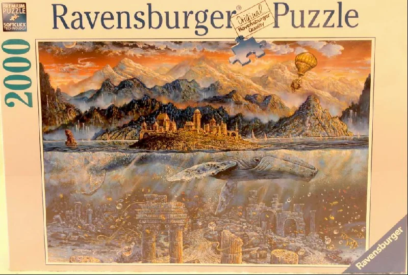 Age-appropriate puzzles Ravensburger Puzzle 2000pc Wisdom Whale