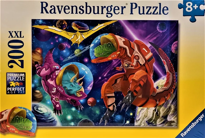 Logical puzzles Ravensburger Puzzle 200pc Space Dinosuars