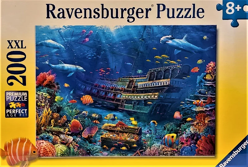 Relaxing games Ravensburger Puzzle 200pc Underwater Discovery