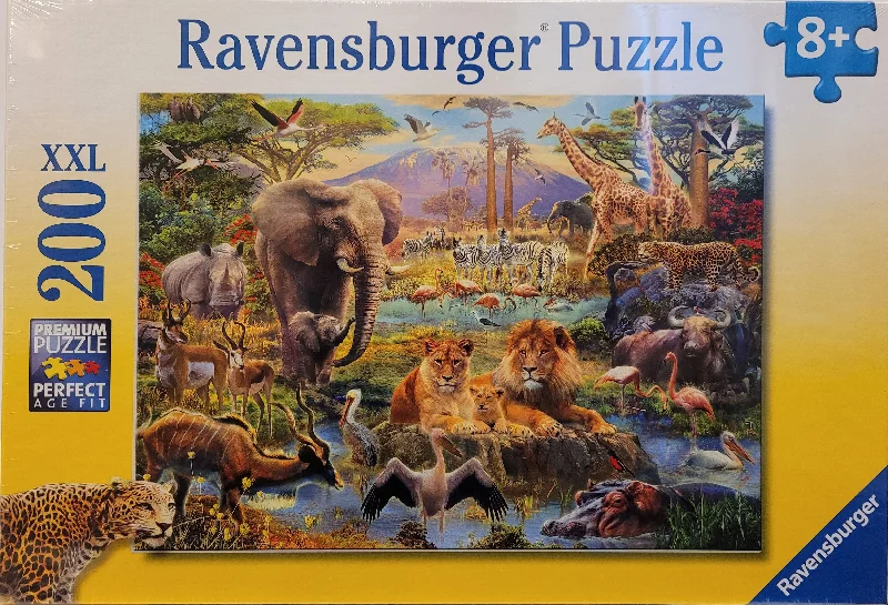Exciting gamesRavensburger 200pc Puzzle - Animals of the Savanna