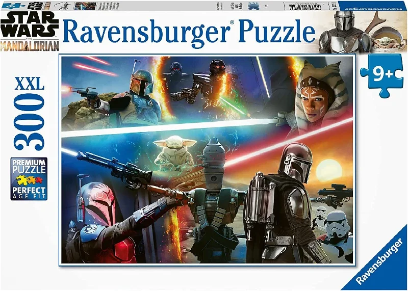Intricate puzzles Ravensburger Star Wars: The Mandalorian Crossfire 300 Piece