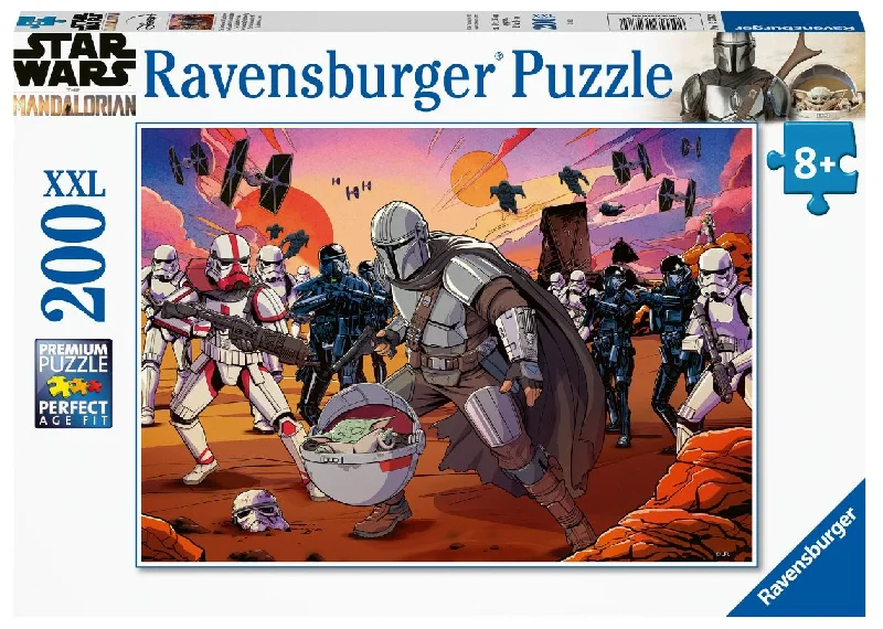 Engaging puzzlesRavensburger Star Wars: The Mandalorian Face Off 200 Piece