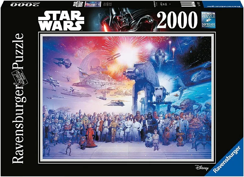 Age-appropriate puzzles Ravensburger Star Wars: Universum 2000 Piece