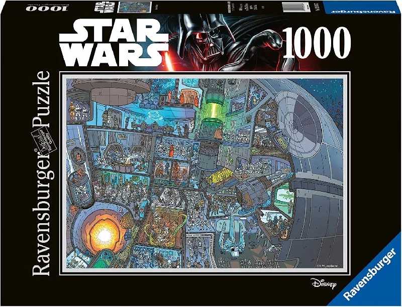 Strategic puzzles Ravensburger Star Wars: Where's Wookie 1000 Piece