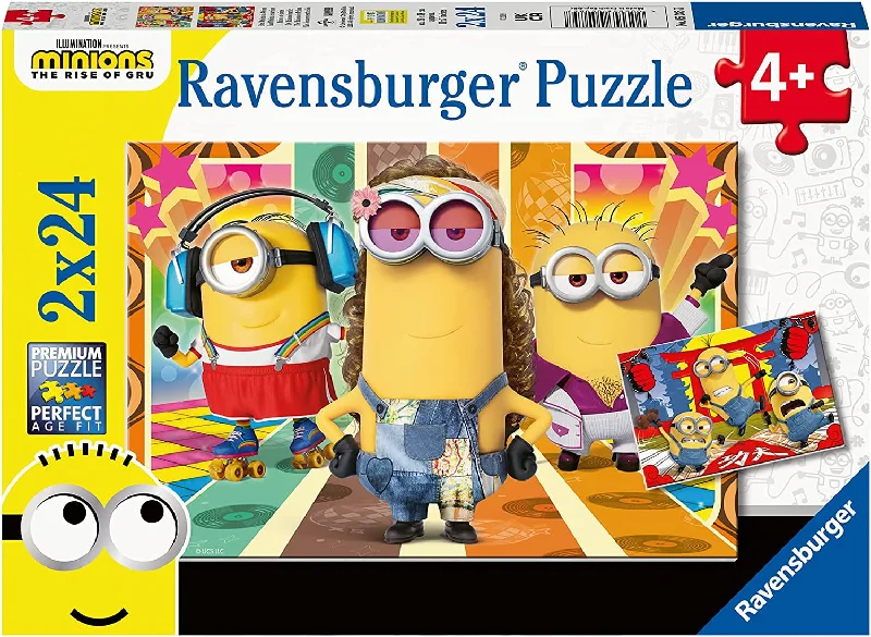 Logical puzzles Ravensburger The Minions In Action 2x24 Piece
