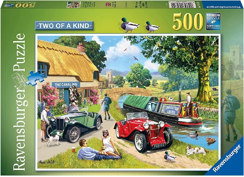 Engaging puzzlesRavensburger Two Of A Kind 500 Piece