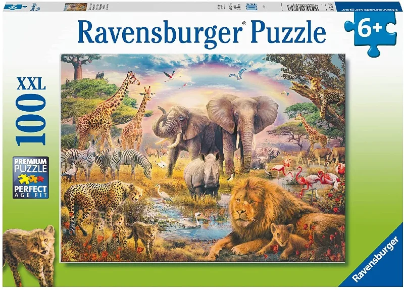 Interactive games Ravensburger Wildlife 100 Piece