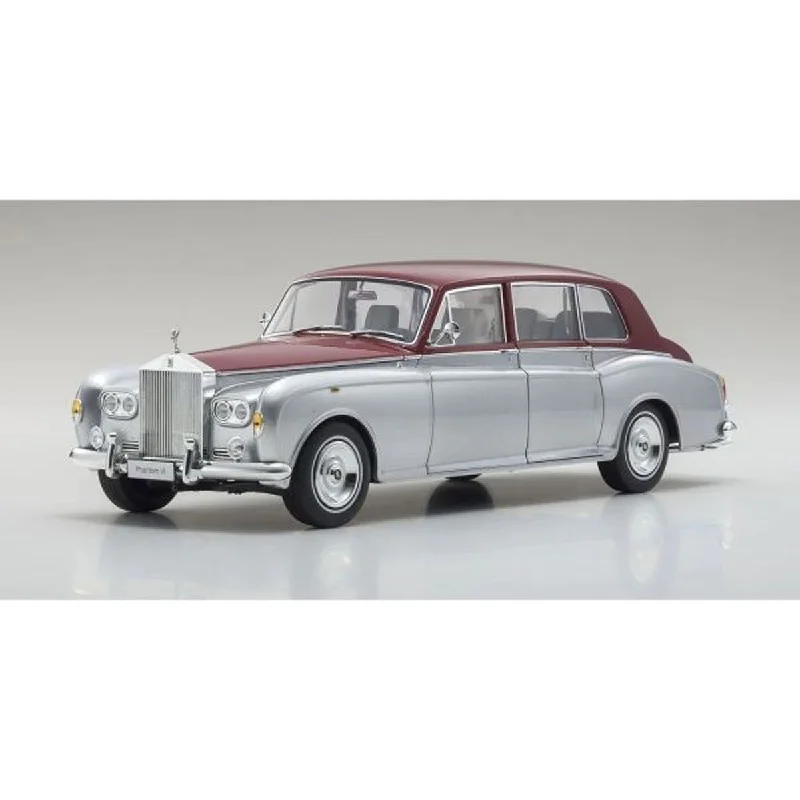 Playful toys Rolls-Royce Phantom VI Silver/Red - 1:18 Scale Diecast Model Car