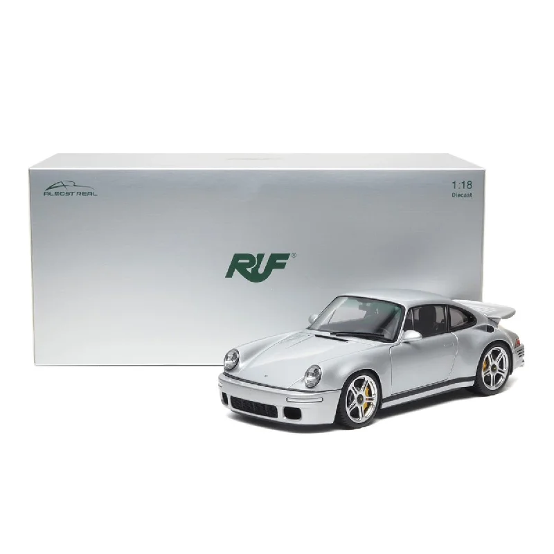 Durable toysRUF CTR ANNIVERSARY - 2017 - GT SILVER - 1:18 Scale Diecast Model Car