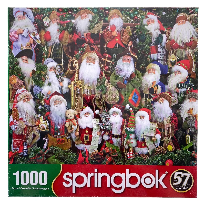 Thought-provoking puzzles Santa Collection 1000 Piece Puzzle