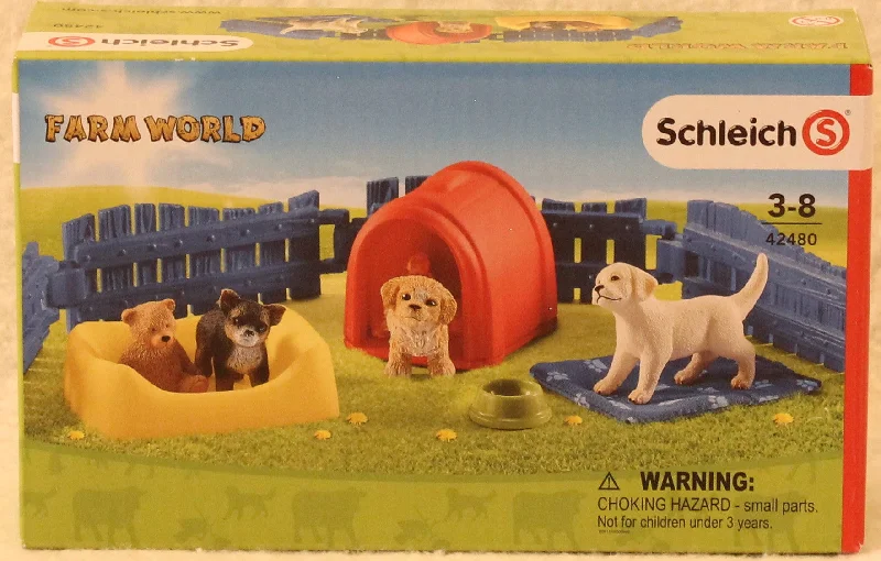 Social games Schleich Farm World - Puppy Pen