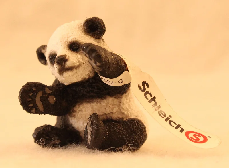 Intricate puzzles Schleich - Panda Cub Playing