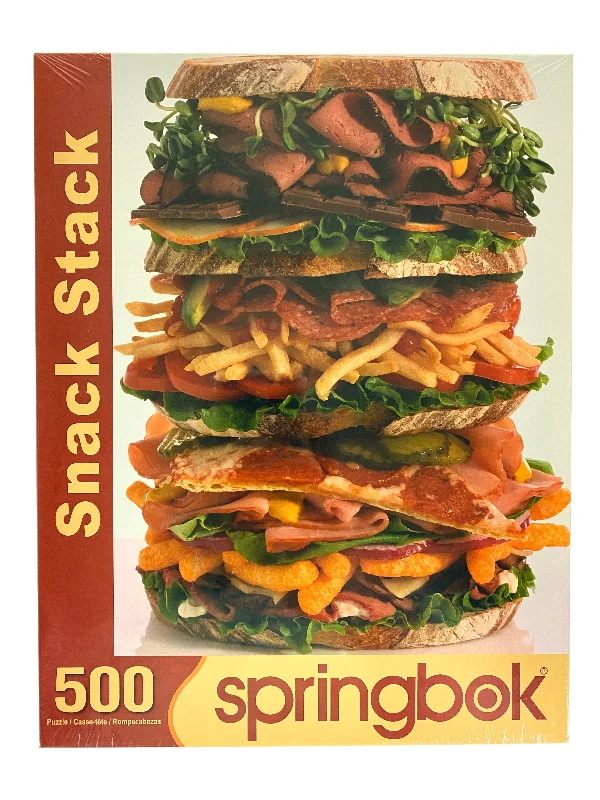 Exciting gamesSnack Stack 500 Piece Puzzle