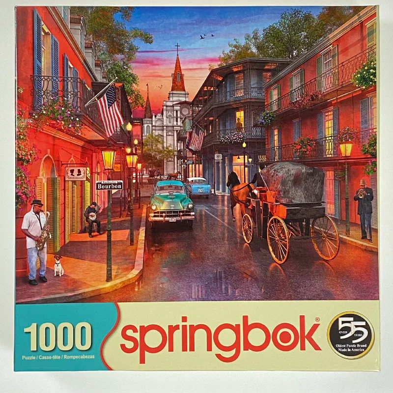 Multi-level puzzles Bourbon Street 1000 Piece Puzzle