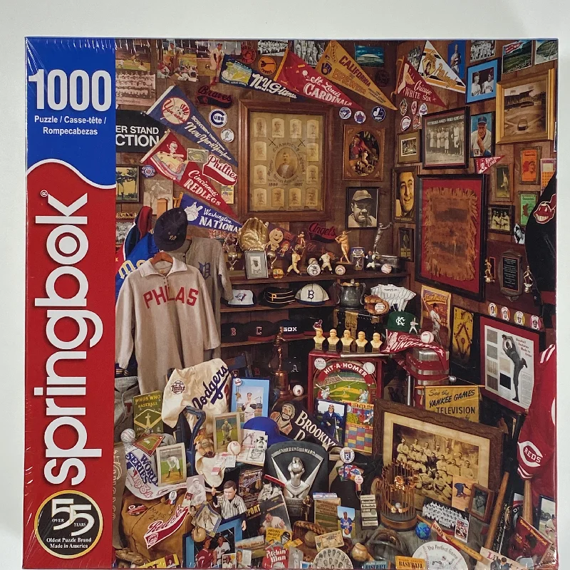 Logical puzzles Collectors Closet 1000 Piece Puzzle