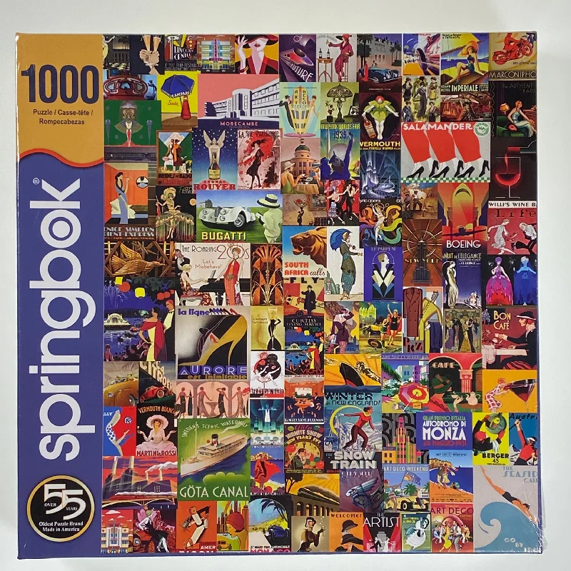 Intricate puzzles Delightful Deco 1000 Piece Puzzle