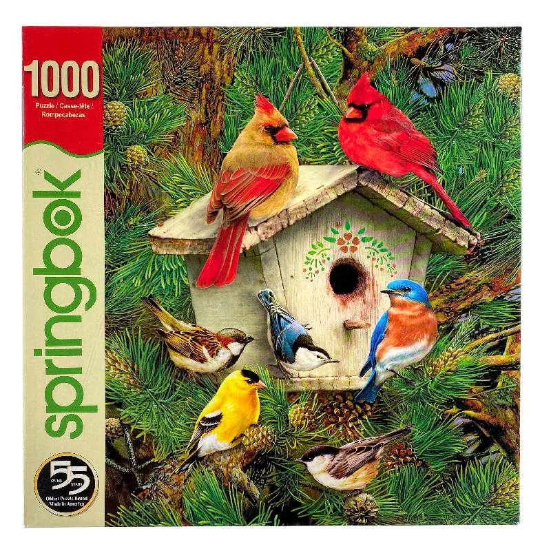 Time-consuming puzzles Feathered Retreat 1000 Piece Puzzle
