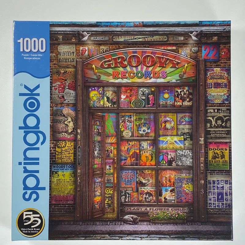 Innovative gamesGroovy Records 1000 Piece Puzzle