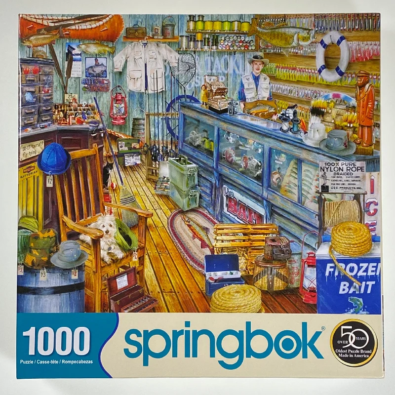 Entertaining games The Bait Shop 1000 Piece Puzzle