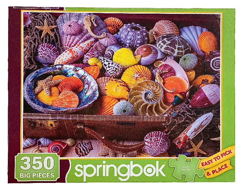 Addictive games Vacation Treasures Large Format 350 Piece Puzzle