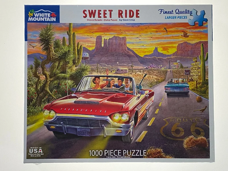 Relaxing games Sweet Ride 1000 piece puzzle