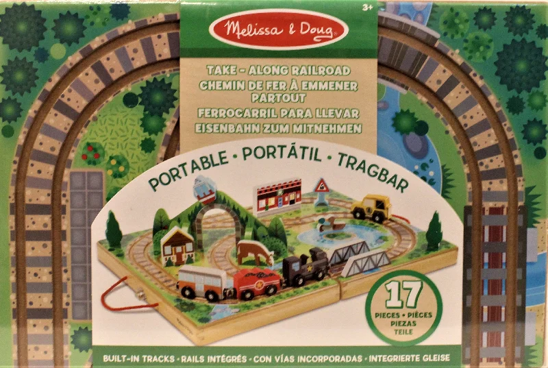Intricate puzzles Take-Along Railroad