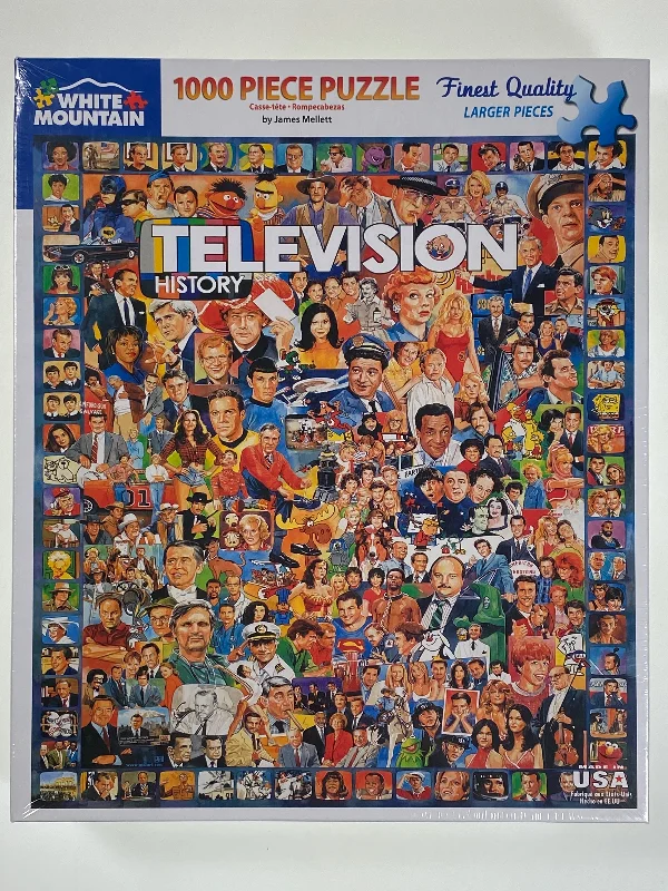 Social games Television History 1000 piece puzzle