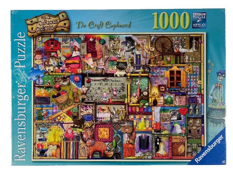 Time-consuming puzzles The Craft Cupboard 1000 piece puzzle