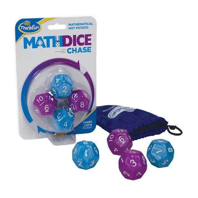 Age-appropriate puzzles ThinkFun Math Dice Chase