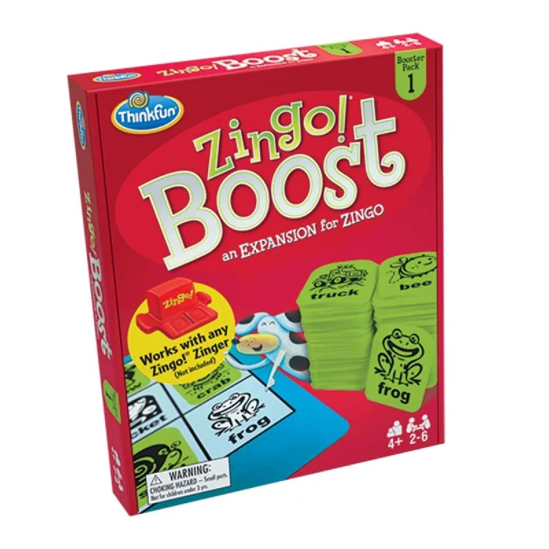 Time-consuming puzzles ThinkFun Zingo! Booster Pack