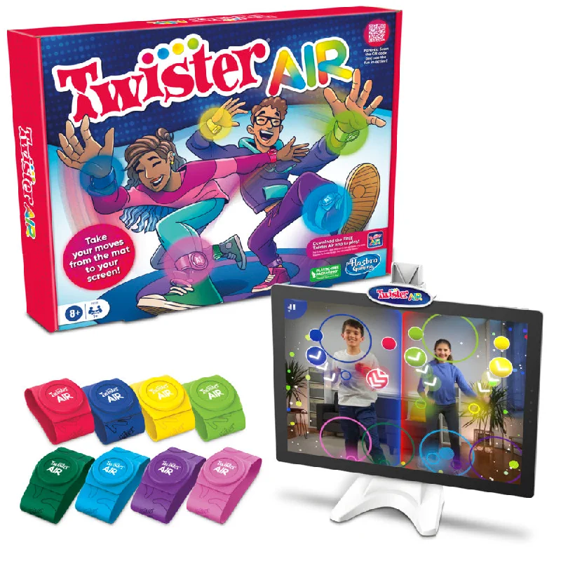 Age-appropriate puzzles Twister Air Party Game