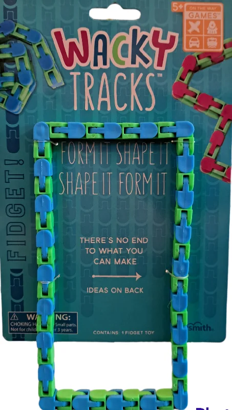 Thought-provoking puzzles Wacky Tracks - Blue & Green