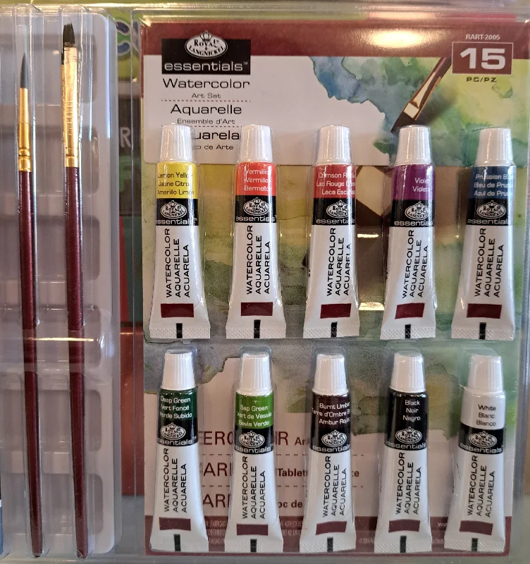 Age-appropriate puzzles Watercolour Art Set